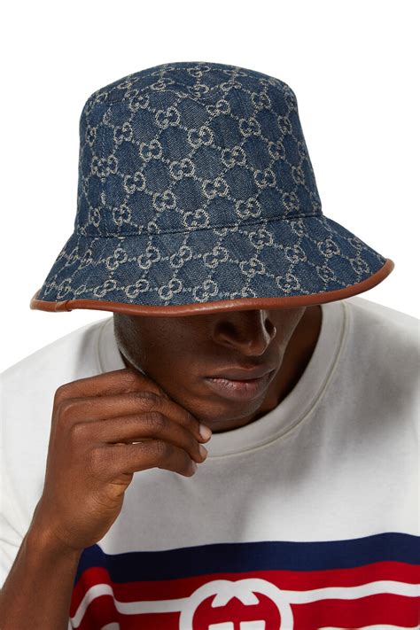 gucci bucket hat xl|gucci bucket hat men.